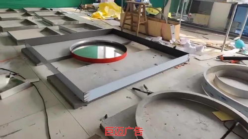 网红千层镜霓虹灯制作工艺 制作方法 巨迈广告专业定制 国内醉低价工厂直营 门头招牌 炫彩字